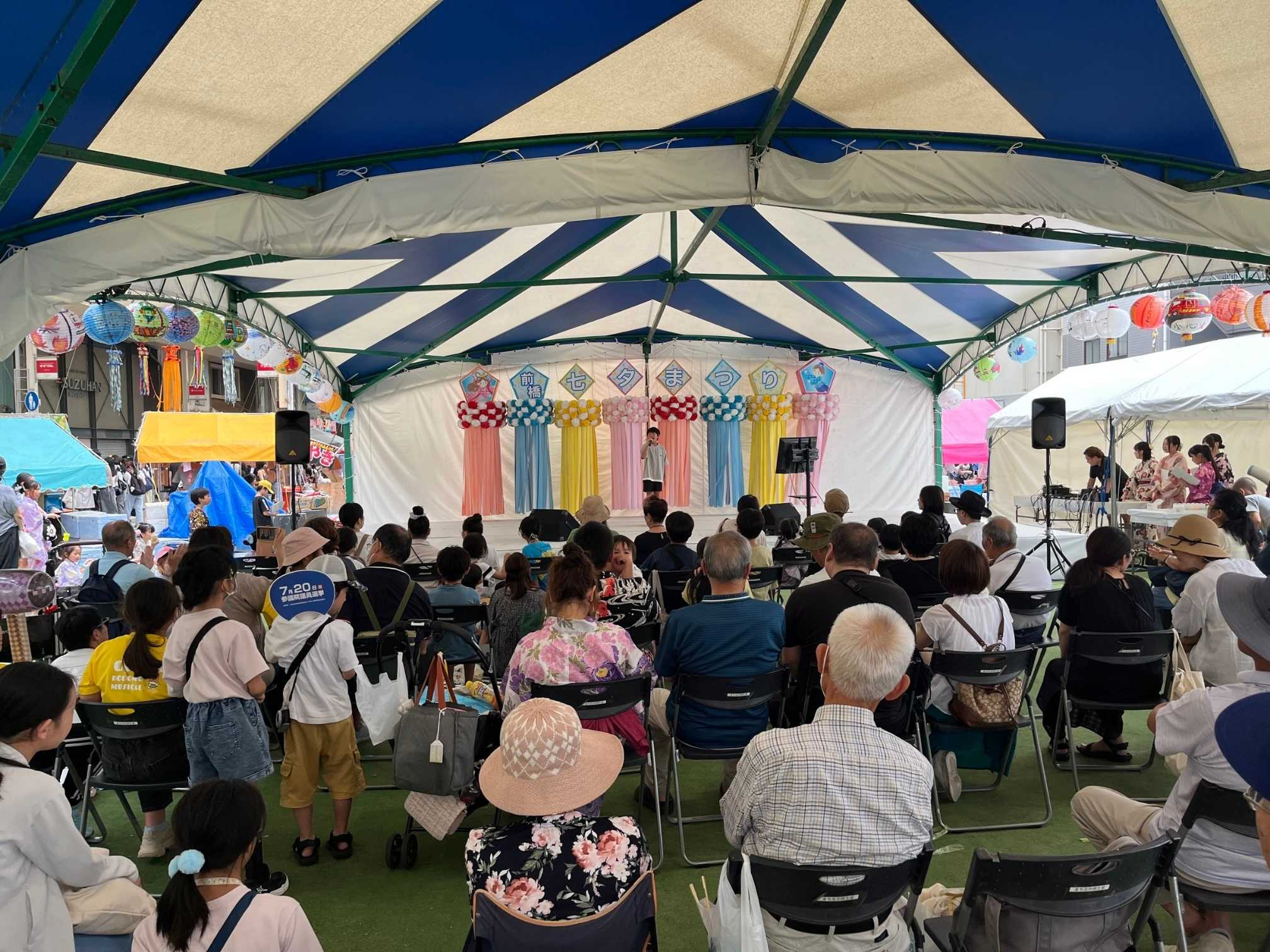 カラオケステージ出演者募集